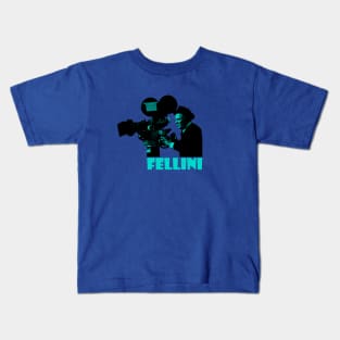 Frederico Fellini Kids T-Shirt